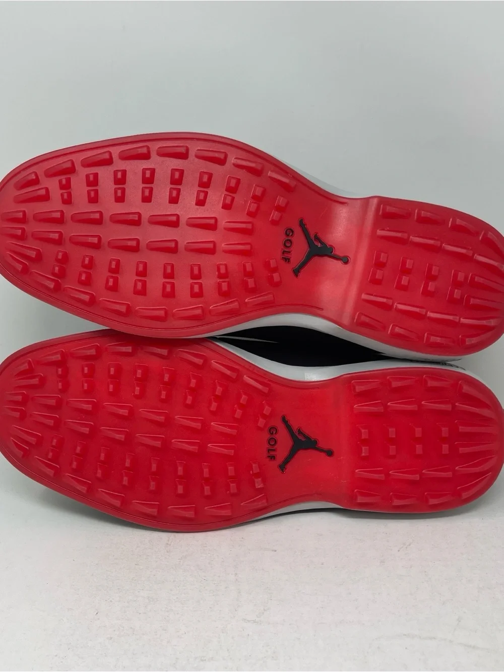 Nike Air Jordan ADG 5 Wide Spikeless Golf Shoes Black Red Bred Size 10 NWOB